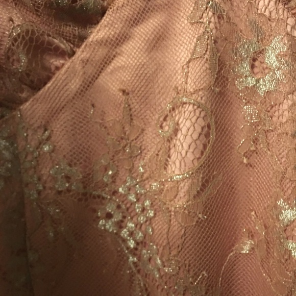 Lovers + Friends Elora Midi Dress in Metallic Rose - Picture 10 of 16